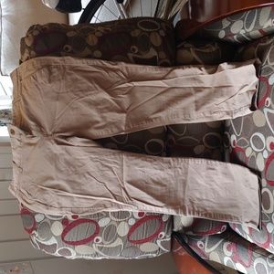 J. Crew Frankie petite khaki pants